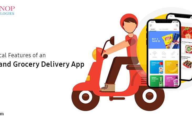 Grocery app feature list